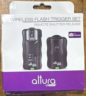 Altura Photo 841507100417 Wireless Flash Trigger Set Remote Shutter Release B144
