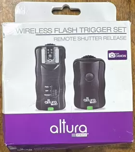 B144 Altura Photo 841507100417 Wireless Flash Trigger Set Remote Shutter Release