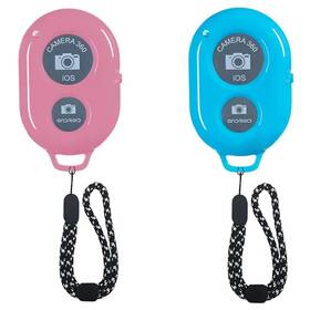 Angelreally 720574992074 Wireless Camera Shutter Remote Control For Smart Phones- Compatible With Ios/