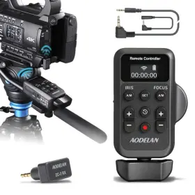 Aodelan 927474616268 Wireless Camcorder Lanc Remote Control For Sony And Canon With 2.5mm Jack Or