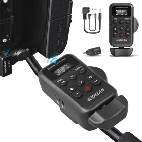Aodelan 927474616558 Updated Wireless Camcorder Remote Control Zoom Controller With Lanc Or