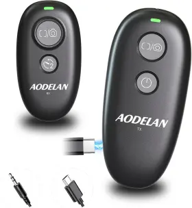 B0fxlrgc9k Aodelan Usb-c Rechargeable Wireless Camera Remote Shutter Release For Fuji X-s20 X-t50