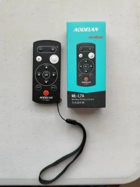 Ml-l7a Aodelan Wireless Shutter Release For Nikon Z6ii Z7ii Zfc Z50 P1000 P950