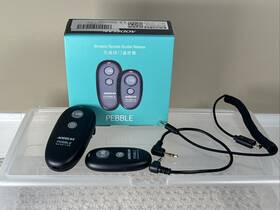 Aodelan Pebble 927474610136 Wireless Shutter Remote Works 80 Meters For Sony Cameras