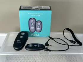 Aodelan Pebble 927474610136 Wireless Shutter Remote Works 80 Meters For Sony Cameras