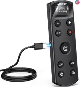 Sf20250911b0fb82p7pj Aodelan For Sony Camera Wireless Remote Control Rechargeable Shutter Release With Oled