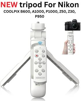 Aodelan Tg-1n New Nikon Camera Grip Tripod With Remote Shutter Z50 P1000 P950 B600 A1000
