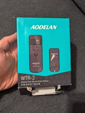 Aodelan Wtr-2-ca2 Camera Wireless Shutter Release Timer Remote Control For Canon Eos R 90