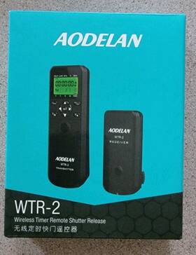 Aodelan Wtt-2 Wireless Timer And Rrmote Shutter Release For Nikon Cameras