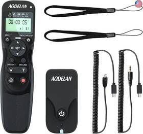 Aodelan Ztc-100 Wireless Shutter Release Timer Zoom Controller Camera Remote Control