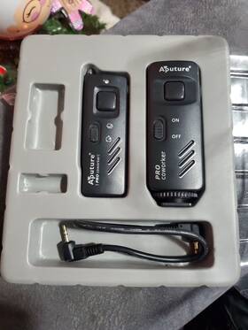 Aputure 812759014296 Coworker Wireless Remote Shutter For Canon Eos Powershot Samsung Read