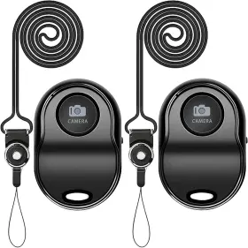 Ashutb 313102816876 Bluetooth 5.0 Remote Shutter For Camera Wireless Control Selfie Button