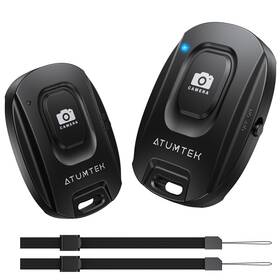 Atumtek 973383077799 Camera Remote Shutter For Iphone And Android Smartphones 2 Pack Wireless P
