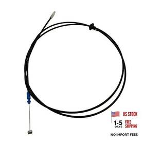 Autopartshywm 53630-33140 New Hood Release Cable 53630-06100 Fit 2007-2011 Camry Latch Lock Control