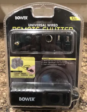 Bower 636980411200 Rcwuni Universal Wireless Remote Shutter New In Package