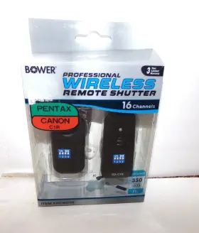 Rcwc1r Bower 636980514314 Professional Wireless Remote Shutter For Canon And Pentax New