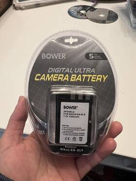 Bower Xpdnel19 Battery Enel19 For Nikon