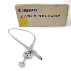 Jp-250 Canon Vtg Shutter Cable Release 250mm 10 Inch Slr Film Cameras In Original Box
