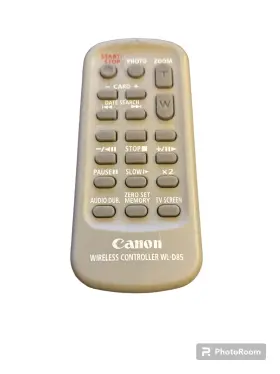 Wl-d85 Canon Wireless Handheld Remote Control For Dc220 Camcorder