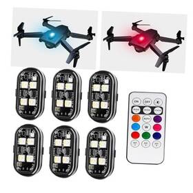 China 605951282347 6pcs Wireless Led Strobe Lights 8 Colors Aircraft With