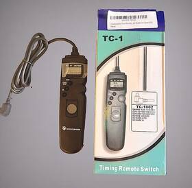 Cowboystudio Ecc-3ljfam33j3416 Timer Remote Control Shutter Release For Canon Eos 50d 5d Mark Ii 7d 1d