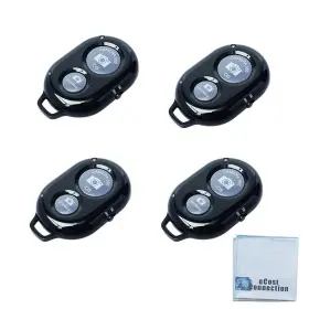 Ecostconnection 760585512236 Wireless Remote Shutter For Cellphones And Tablets 4 Pack Bluetooth
