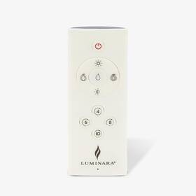 Flameless Candles 998303 Luminara Rechargeable Infrared Remote Control On/off For Candle Ivory