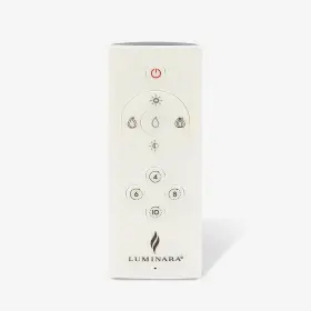 998303 Flameless Candles Luminara Rechargeable Infrared Remote Control On/off For Candle Ivory