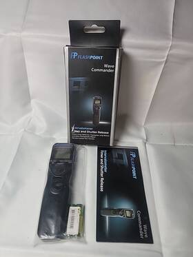 Flashpoint 840014107780 Wave Commander Remote Shutter Release Open Box