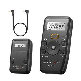 Flashpoint Fp-wc-ii-c1-k Wave Commander Ii Wireless Shutter Kit For Canon With 2.5mm Sub-mini