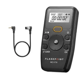 Fp-wc-ii-n1-k1 Flashpoint Wave Commander Ii Remote Tx With Cable For Nikon Cameras 10-pin