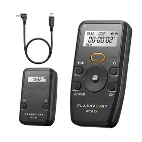 Flashpoint Fp-wc-ii-op12-k Wave Commander Ii Wireless Shutter Kit For Select Olympus Cameras