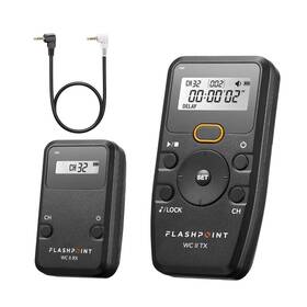 Flashpoint Fp-wc-ii-p1-k Wave Commander Ii Wireless Shutter Kit For Select Panasonic Cameras