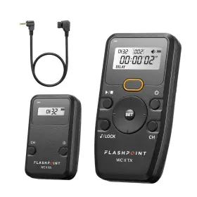 Fp-wc-ii-s1-k Flashpoint Wave Commander Ii Wireless Shutter Kit For Sony Camera With Acc. Port