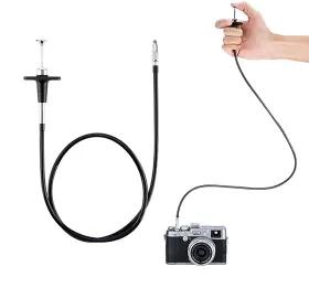 Tcr-70bk Fotasy 649615769645 Jjc Black 70cm Threaded Cable Release Mechanical Shutter Ca