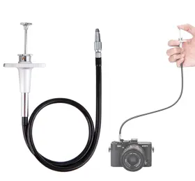 Tcr-40s Fotasy 737534707302 Jjc Silver 40cm Threaded Cable Release Mechanical Shutter Cab