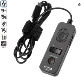 Rm-vpr1 Fotga 707948516210 Remote Control Multi Terminal For Sony Digital Camera Handycam As