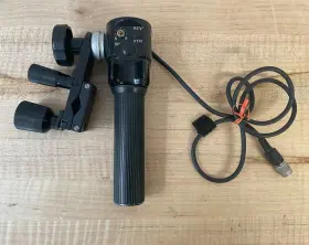 Erd-t22 Fujinon Zoom Demand With Mca-7 Clamp - Damaged Speed Control Knob