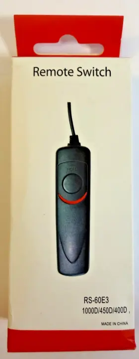 Rs-60e3 General Gen60rs Canon Camera Remote For Eos 100d 300d 350d 400d 500d