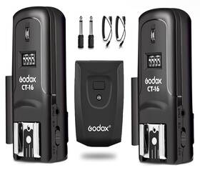 Godox 711811929830 Us Ct-16 16 Channel Wireless Flash Trigger 2x Receiver Kit Fr Studio