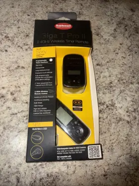Hahnel 099113007520 Pro Remote Control Giga T Ll For All Sony Digital Slr Cameras 2.4 Gh
