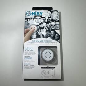 Hisy H260-w Wireless Smartphone Camera Remote For Apple/android - White Color