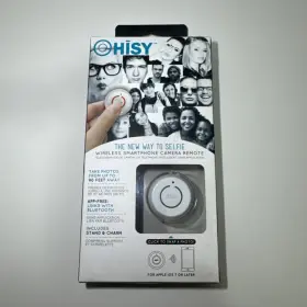 H260-w Hisy Wireless Smartphone Camera Remote For Apple/android - White Color
