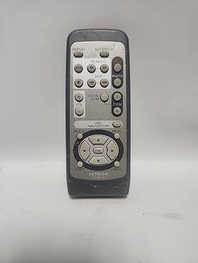 Hitachi Dz-rm1w Camcorder Remote Control Oem