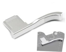 Iborrys D-lux8 Metal Thumb Up Grip For Leica Dlux8 Camera Hot Shoe Rest Silver