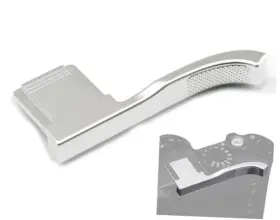 D-lux8 Iborrys Metal Thumb Up Grip For Leica Dlux8 Camera Hot Shoe Rest Silver