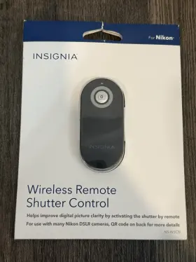 Insignia 600603173189 Insignia- Wireless Remote Shutter Control For Nikon Dslr New