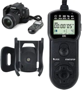 Rs-60e3 Jjc 939922202626 Intervalometer Replaces Canon Timer Remote Control Shutter Release Fo