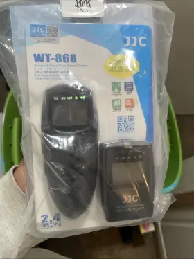 Wt-868 Jjc 950291540355 Universal Wireless Camera Shutter Release Timer Remote With Cable