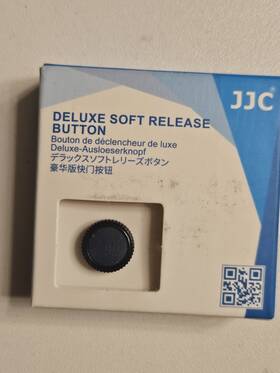 Jjc 950291562340 Deluxe Soft Shutter Release Button Silver Black - Fujifilm X-pro2 E4 T20 X100t
